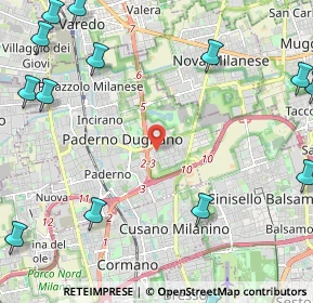 Mappa Via Jean Sibelius, 20037 Paderno Dugnano MI, Italia (3.41)