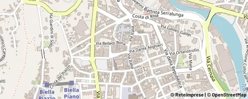 Mappa Biella