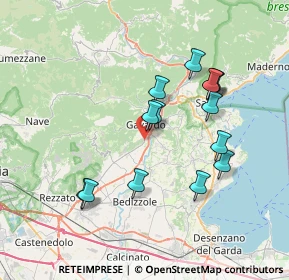 Mappa Via dell'Artigianato, 25085 Gavardo BS, Italia (6.90214)