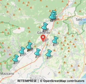 Mappa Via dell'Artigianato, 25085 Gavardo BS, Italia (3.46417)
