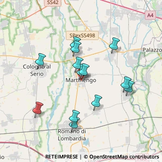 Mappa Via Farina Codemanzi, 24057 Martinengo BG, Italia (3.53308)