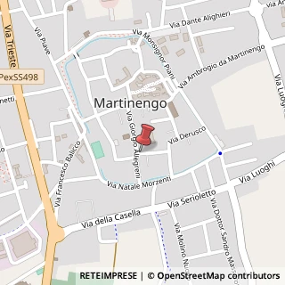 Mappa Via Farina Codemanzi, 4, 24057 Martinengo, Bergamo (Lombardia)