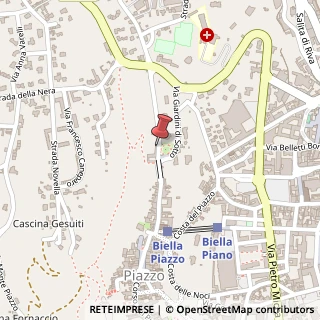 Mappa Via Amedeo Avogadro di Quaregna, 29b, 13900 Gaglianico, Biella (Piemonte)