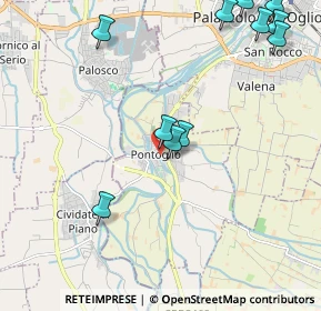 Mappa Vicolo Banzolini, 25037 Pontoglio BS, Italia (2.56455)