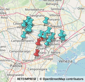 Mappa Via Moglianese Scorze, 30037 Scorzé VE, Italia (10.5305)