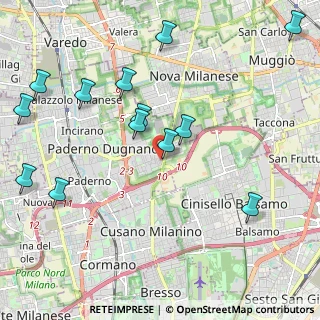 Mappa Via Arrigo Boito, 20037 Paderno Dugnano MI, Italia (2.46)