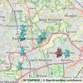Mappa Via Arrigo Boito, 20037 Paderno Dugnano MI, Italia (2.12727)
