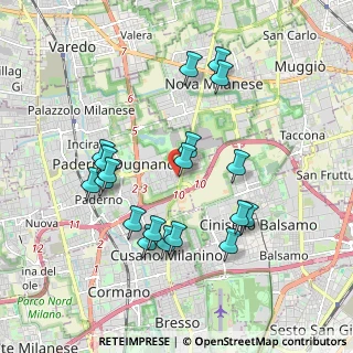 Mappa Via Arrigo Boito, 20037 Paderno Dugnano MI, Italia (1.84211)