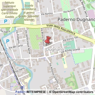 Mappa Via Madonna, 1, 20037 Paderno Dugnano, Milano (Lombardia)
