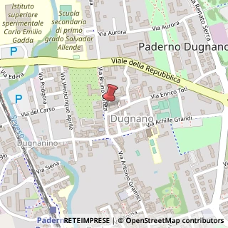 Mappa Via Bruno Buozzi, 32A, 20037 Paderno Dugnano, Milano (Lombardia)