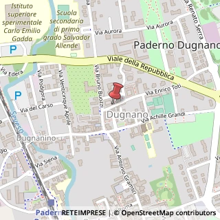 Mappa Via Madonna, 1/E, 20037 Paderno Dugnano, Milano (Lombardia)
