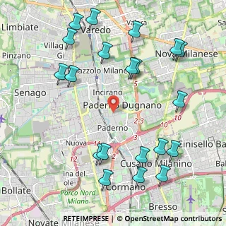 Mappa BRUNO, 20037 Paderno Dugnano MI, Italia (2.5415)