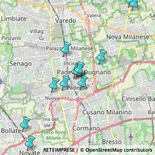 Mappa BRUNO, 20037 Paderno Dugnano MI, Italia (2.1175)