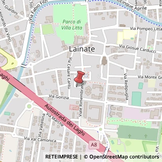 Mappa Vicolo IV Novembre, 3, 20020 Lainate, Milano (Lombardia)