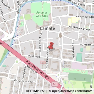 Mappa Viale Rimembranze, 21/2, 20020 Lainate, Milano (Lombardia)