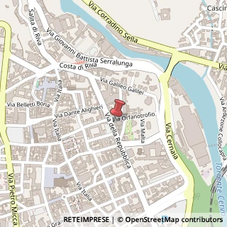 Mappa Via della Repubblica, 50, 13900 Biella, Biella (Piemonte)