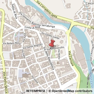 Mappa Via Orfanotrofio, 26, 13900 Biella, Biella (Piemonte)