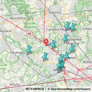 Mappa Via Milano, 20045 Lainate MI, Italia (4.20667)