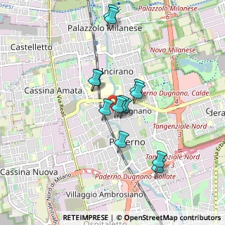 Mappa Via del Carso, 20037 Paderno Dugnano MI, Italia (0.73769)