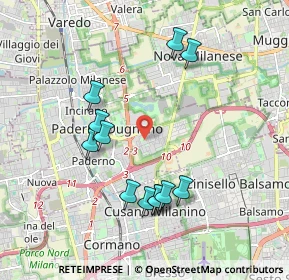 Mappa Via Armstrong Louis, 20037 Paderno Dugnano MI, Italia (1.87583)