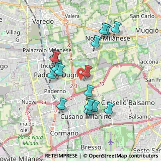 Mappa Via Armstrong Louis, 20037 Paderno Dugnano MI, Italia (1.80875)