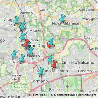 Mappa Via Armstrong Louis, 20037 Paderno Dugnano MI, Italia (2.32214)
