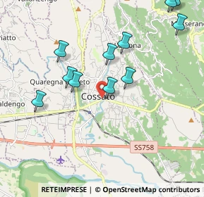 Mappa Via Mazzini, 13836 Cossato BI, Italia (2.13545)
