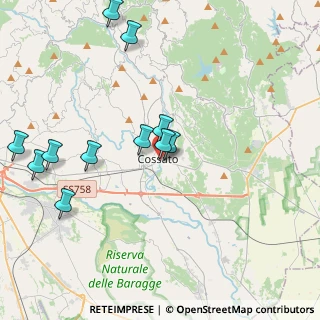 Mappa Via Cavour, 13836 Crevacuore BI, Italia (4.69583)