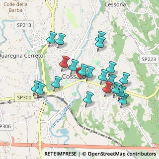 Mappa Piazza Gramsci, 13836 Cossato BI, Italia (0.8495)