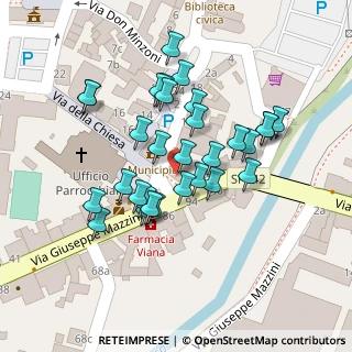 Mappa Via Cavour, 13836 Crevacuore BI, Italia (0.04833)