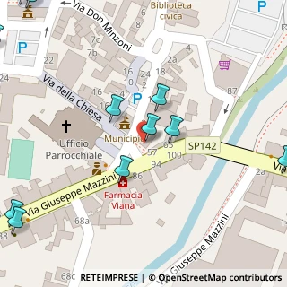 Mappa Piazza Gramsci, 13836 Cossato BI, Italia (0.1245)
