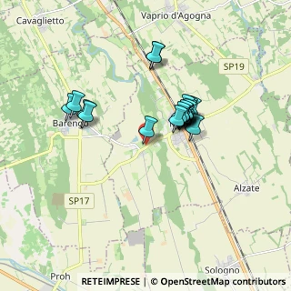 Mappa Via IV Novembre, 28015 Momo NO, Italia (1.401)
