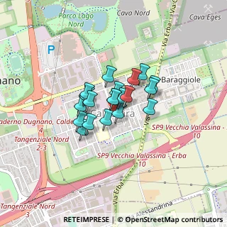 Mappa Via Riboldi Cardinale Luigi, 20037 Paderno Dugnano MI, Italia (0.243)