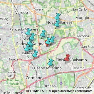 Mappa Via Riboldi Cardinale Luigi, 20037 Paderno Dugnano MI, Italia (1.56231)