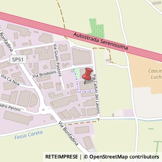 Mappa Via Caduti del Lavoro, 22, 25046 Cazzago San Martino, Brescia (Lombardia)