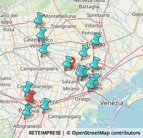 Mappa Via Venezia, 30037 Scorzé VE, Italia (15.03067)