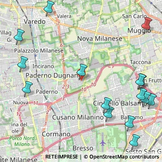 Mappa Via Giacomo Puccini, 20037 Paderno Dugnano MI, Italia (3.20267)