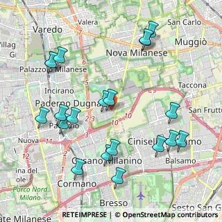 Mappa Via Giacomo Puccini, 20037 Paderno Dugnano MI, Italia (2.331)