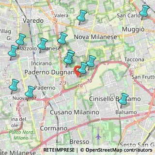 Mappa Via Giacomo Puccini, 20037 Paderno Dugnano MI, Italia (2.44077)