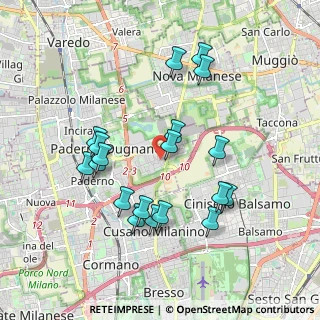 Mappa Via Ruggero Leoncavallo, 20037 Paderno Dugnano MI, Italia (1.83947)