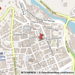 Mappa Via Orfanotrofio, 16, 13900 Biella, Biella (Piemonte)