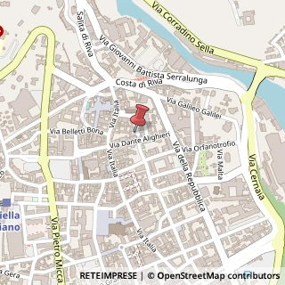 Mappa Vicolo Galeazzo, 7, 13900 Biella, Biella (Piemonte)