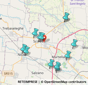 Mappa Via Moglianese Scorzè, 30037 Scorzè VE, Italia (4.0375)