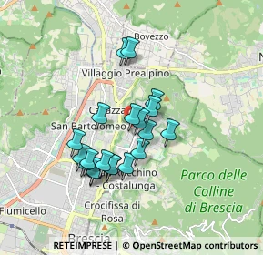 Mappa Piazzale Luigi Kossuth, 25133 Brescia BS, Italia (1.4255)