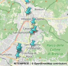 Mappa Piazzale Luigi Kossuth, 25133 Brescia BS, Italia (2.09091)