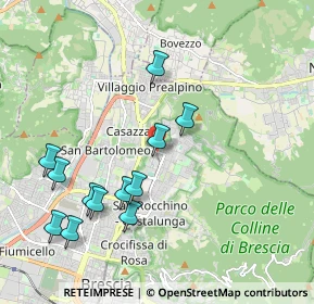 Mappa Piazzale Luigi Kossuth, 25133 Brescia BS, Italia (2.08583)