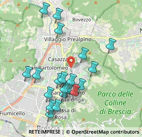 Mappa Piazzale Luigi Kossuth, 25133 Brescia BS, Italia (1.9675)