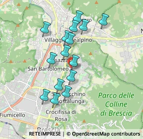 Mappa Piazzale Luigi Kossuth, 25133 Brescia BS, Italia (1.63267)