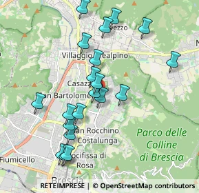 Mappa Piazzale Luigi Kossuth, 25133 Brescia BS, Italia (1.9025)