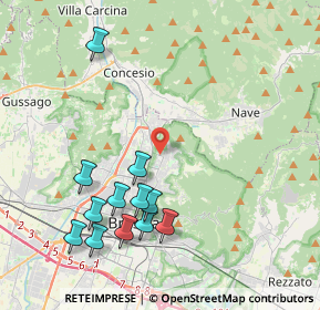 Mappa Brescia, 25133 Brescia BS, Italia (4.46167)